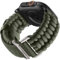 Bandletic compatible avec Apple Watch – Paracord Nylon pour hommes et femmes compatible avec iWatch Series Ultra2 SE2 10 9 8 SE 7 6 5 4 49mm 46mm 45mm 44mm 42mm (Series 3 2 1), Vert
