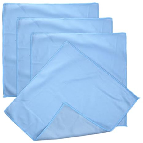 COLLBATH 4 Stück-Pack Mikrofasertücher 40x40cm Reinigungstücher Aus Reißfestem Textilmaterial Fusselfreie Glas Und Fensterreinigung Saugstark Schnelltrocknend Für Haushalt Auto Und Büro