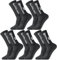 Apricitie 5 Paare Fußball Socken, 39-46 Fußballsocken Anti Rutsch Grip Fußball Socken Sportsocken für Herren Damen Fussball Basketball Laufen