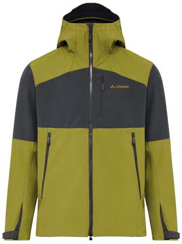 VAUDE Herren Shoftshelljacke Roccia Softshell Jacket II, 100% winddicht, atmungsaktiv, wasserabweisend