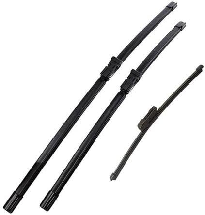 XINGWANGDYSI Frontwischerblatt Für Yeti 2009-2017 Auto-Wischerblatt Vorne Hinten Wischerblätter Set Windschutzscheibe Windschutzscheibe Fenster Regenbürsten 24+19+11