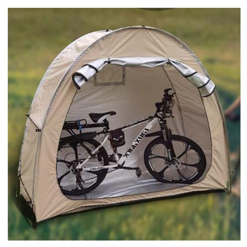 Garage Moto Tenda Per Bici E Attrezzi Tenda da esterno Per riporre attrezzi da giardinaggio, tosaerba, motociclette e altre attrezzature da esterno(A,200x80x165CM)