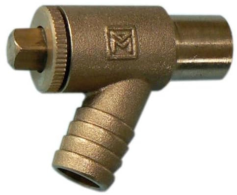 15mm Type A Draw Off Cock - Pack of 2