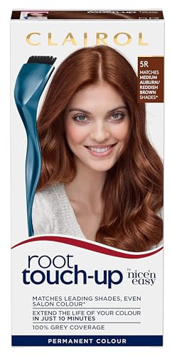 Clairol Root Touch-Up Permanent Hair Dye, 5R Medium Auburn