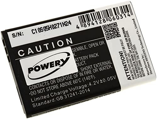 Powerakku für Handy Nokia 6300, 3,7V, Li-Ion