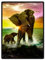 YISUMEI - 150 x 200 cm Decke - Elefant Zeichnung Fleecedecke,Kaschmir-Gefühl Kuscheldecke Geeignet für Bett oder Sofa