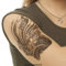 1 x Karpfen Koi Fisch Seerose - Japan Body Temporary Fake Tattoo - AX36 (1)