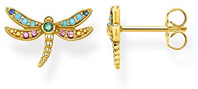 Thomas Sabo Ohrstecker Libelle vergoldetes Silber H2051-315-7