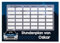 Striefchen® Magnetischer Stundenplan mit Namen für Jungen zum Beschriften - perfekt zum Schulanfang Polizei