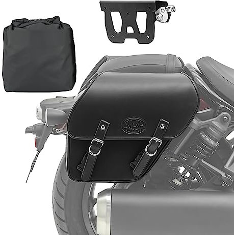 Satteltasche für Kawasaki Vulcan S/Café 15-24 Halter abnehmbar rechts Fargo 13l