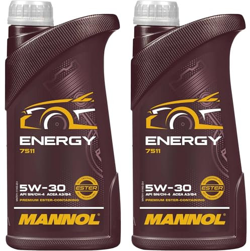 QR-Parts Set 85446983 MN7511-1 2L Original Mannol Energie 5W-30 API SL Öl Motoröl