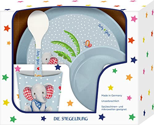Die Spiegelburg - Geschenkset Elefant & Löwe, BabyGlück, 17787