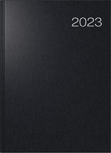rido/idé Tageskalender Modell Conform 2023 A4 schwarz