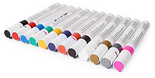 FSFYUK Stylos marqueurs universels étanches pour voiture, marqueurs de peinture pour pneus, rouge, 1 pièce, plastique For Tire Lettrage