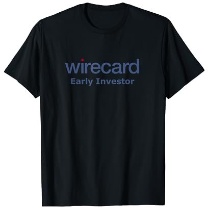 Ligma Sachs Wire Card Early Investor T-Shirt, Herren, Finanzinteressierte, Technikaffine, Kurzarm, T-Shirt, Schwarz, S