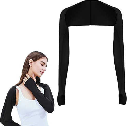 Mantón Refrescante para Brazo Mangas,Protección UV Mangas,Enfriamiento Puños de Brazo,Calentadores de Brazo Puños de Brazo,Mangas de Chal de Refrigeración Para Brazo,Envoltura Chal Refrescante,1 Pieza
