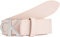 Calvin Klein Jeans Damen Gürtel aus Leder, Rosa (Pale Conch), 100 cm