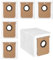6 Pack Vacuum Dust bags for Eufy L50, L60 / L60 Hybrid Self-Empty Station, 3L Large Capacity Vacuum Cleaner Self-Empty Station Dirt Disposal Bags