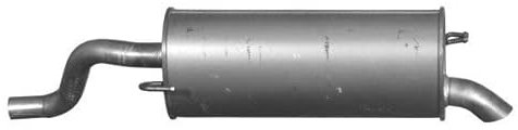 IMASAF 40.37.07 Endschalldämpfer Hinten Kompatibel mit HYUNDAI i20 Schrägheck GB, IB 28605C8500 28710C8500