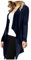 Sunnyuk Giacca Donna Giacche Cotone Curvy Giacca Eleganti Cerimonia Spolverino Aperto Comode Cardigan Lungo Taglie Forti Leggeri