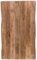 SAM Holzplatte 120x60 cm Toni, Tischplatte aus Mangoholz massiv + raue Oberfläche, Baumkanten-Platte für Heimwerker, geeignet für Arbeitsplatten, Tische & Fensterbretter