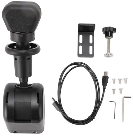 VBESTLIFE PC-USB-Handbremse, Entwickelt für ATS- und ETS2-Spiele, SIM-Rennspiele-Handbremse für G27 G29 G923 G920