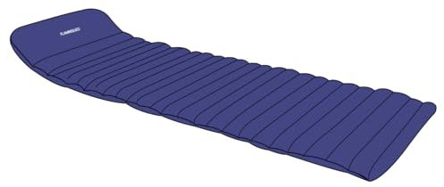 Flamingueo Luftmatratze Pool - Wassermatratze, Schwimmmatratze, Luftmatratze Strand, Wasserhängematte, Pool Zubehör Spaß, Tanning Pool (90 x 180 x 18 cm)