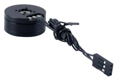 Enwye Bürstenloser Drohnenmotor, 80 t 1,3 A Hohlwelle, bürstenloser 260-kV-Außenmotor für kardanische RC-Drohnen, Kamera (2204)