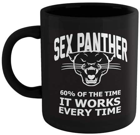 Zavvi Anchorman Sex Panther Mug - Black