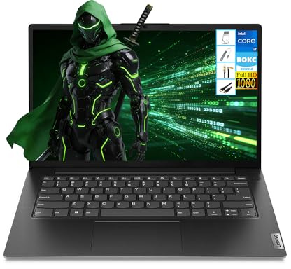 Lenovo 14 G4 FHD Upgraded Laptop, Intel Core i7-13620H(10-Core) CPU, 16GB RAM|512GB SSD| Windows 11| Portable| Wi-Fi 6| RJ-45| Long Battery Life| for Business/Home/Office/Online Learning | RK Bundle