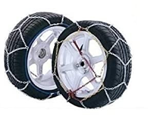 RICAMBIITALIA2017 R17 Schneeketten 225/45 R17 aus Stahl 9 mm zugelassen ONORM V5117
