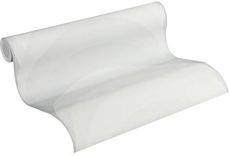 Esprit Vliestapete Cool Noon Tapete in Retro Optik 10,05 m x 0,53 m grau Made in Germany 366751 36675-1