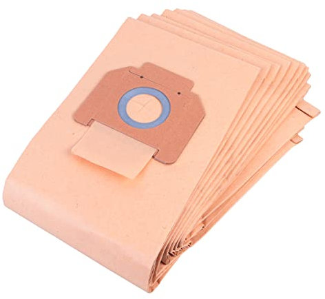 Lot de 10 sacs d'aspirateur multicouches de qualité supérieure pour Kärcher NT14/1, NT361, NT361 Eco, NTZ 361