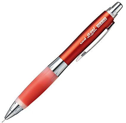 uni Alpha-Gel Shaker 0.5mm Mechanical Pencil with Firm Grip, Red (M5619GG1P.15)