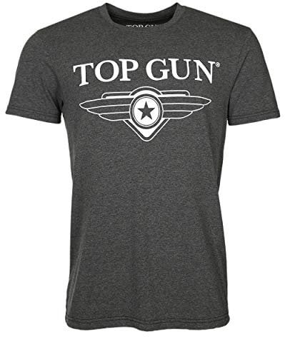 Top Gun Herren T-Shirt Cloudy Tg20191006 Anthracite,4XL