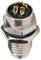 Conector de aviación M8-F1-P4 Enchufe de 4 pines macho hembra Tipo de tornillo Panel Adaptador de conector de aviación de metal Toma de aviación M8