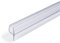 Guarnizione per schermo protettivo doccia,vasca,Guarnizione Doccia Sottoporta, Guarnizione box doccia trasparente,Facile da Installare?per vetro da 4-12 mm (6 mm,h Tipo 200 cm)
