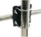 KSWLOR Antenna Mast Cross-Over Bracket Kit for 1.75 to 2.0 OD Pipes with Heavy Duty Right-Angle Plate & Mounting Hardware U Bolts Anti-Rust Finished for TV CB Ham Antenna Double Pipe-Mounting