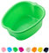AXLOFO® Large Spa Foot Bath Bowl, Sturdy Plastic Foot Soak Bowl, Massage Foot Pedicure Bowl, Detox, feet soak, Extra Footbath Foot Basin for Soaked to Remove Dead Skin, Calluses (Green)