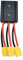 RANRAO Electric Bike Accessories Ebike Dual Battery Connection Adapter Switcher Module Increase Battery Capacity