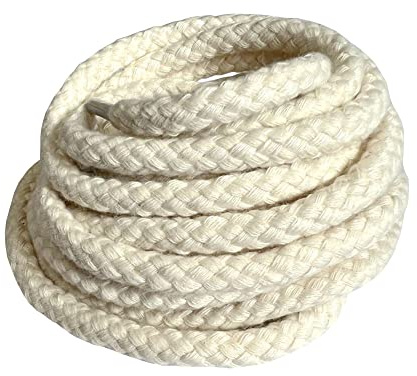 BupiMufi Lacets ronds de 6mm d'épaisseur pour chaussures de sport, chaussures de course, chaussures de sport, 140 cm