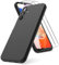 Vansdon Hülle kompatibel mit Samsung Galaxy A14 4G/5G Hülle, mit 2 Schutzglas, weiche TPU Flüssigsilikonhülle, stoßfestem Gummi Silikongel Fall-Schwarz