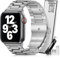 SITAFU Cinturino Compatibile con Apple Watch 45mm 44mm 42mm per Donna e Uomo, Acciaio Inossidabile e Metallo per Apple Watch Serie 8 7 6 5 4 3 2 1 SE