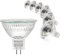 Acihety MR11 GU4 Halogen Light Bulbs ，Dimmable 12V 20W Warm White 2800 K Halogen Reflector ，Bi-Pin Base Spotlight Ceiling Light Bulbs，Pack of 6