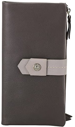bruno banani Damen Portemonnaie/Geldbeutel Damen, Geldbörse, Geldbeutel, Scheintasche echt Leder