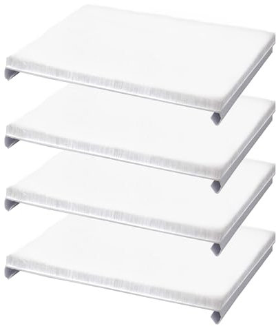 4pcs Tampons de Déligneuse de Peinture, Tampons de Peinture pour Peindre les Murs pour Murs Nylon Paint Edger Pads Accessoires pour Peintre d'Angle et Outil de Peinture de Garniture