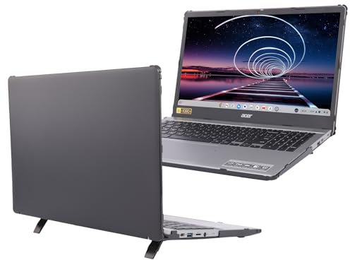 mCover Nur kompatibel mit Acer Chromebook 315 CB315-5H Serie 2023–2025 15,6 Zoll (39,6 cm) Notebook-Computer (nicht für andere Acer-Modelle), Schwarz