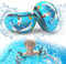 Brazaletes Inflables para Natación Niños 1-6 Años - Triple Airbag para Mayor Flotabilidad, con Núcleo de Espuma de PE Seguro, Apto para Niños de 6 a 18 kg, Ideal para Aprender a Nadar (Azul)