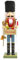 DABAIXIONG 40 cm Schiaccianoci Marionette Soldato Decorazione Creativa Natale Bambole di Legno Artigianato Ornamento Casa Festa