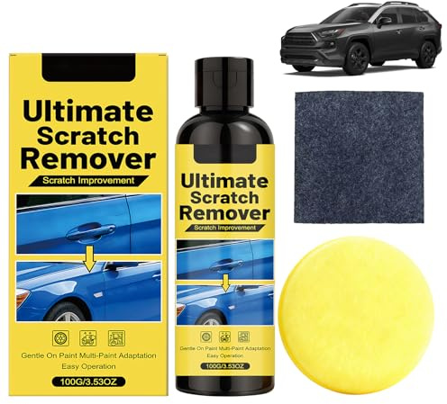 Fixapro Kratzer Entferner Auto Set – Lackkratzer Reparatur & Politur, Scratch Remover Für Fahrzeuge Mit Mikrofasertuch Und Schwamm, Entfernt Kratzer & Wasserflecken, Für Alle Lackarten